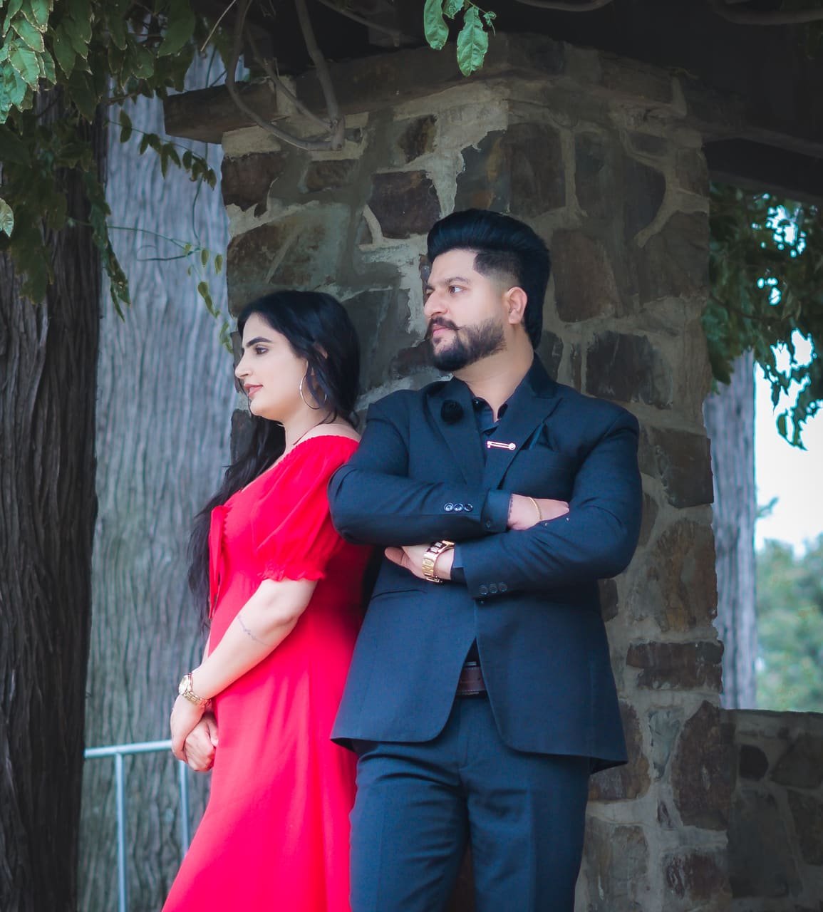 Pre‑wedding, garden to night, photo 6 of 14