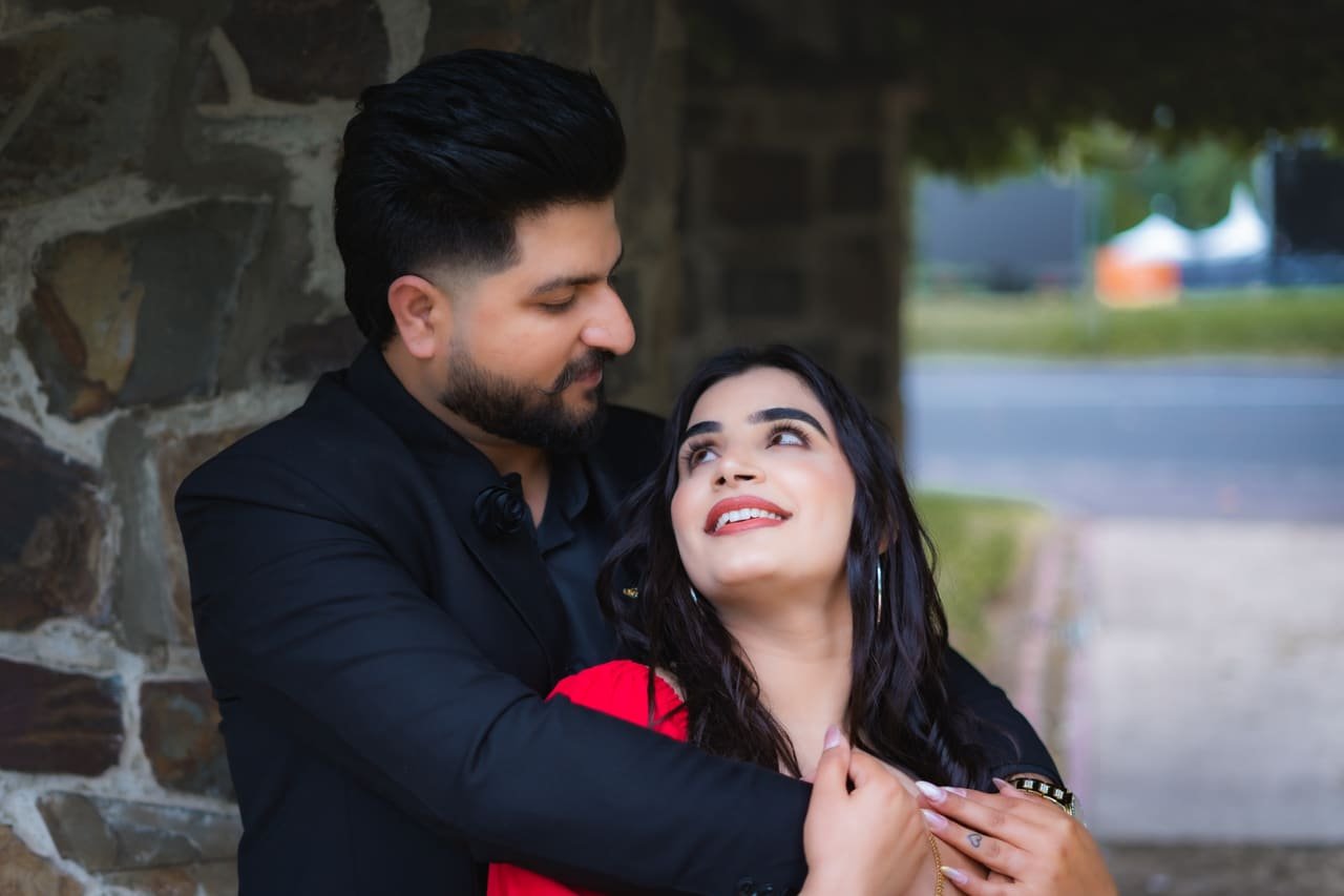 Pre‑wedding, garden to night, photo 9 of 14