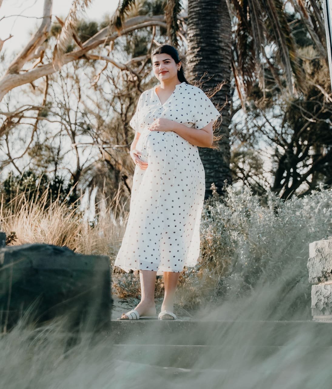 Maternity, beach pier and family, photo 2 of 20