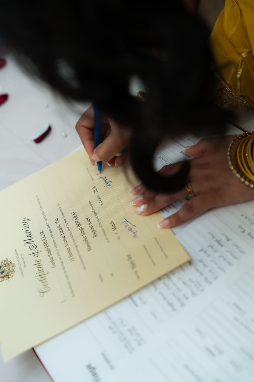 Registry wedding and celebration, photo 7 of 14
