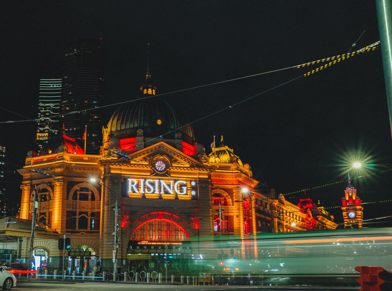 Flinders After Dark — print
