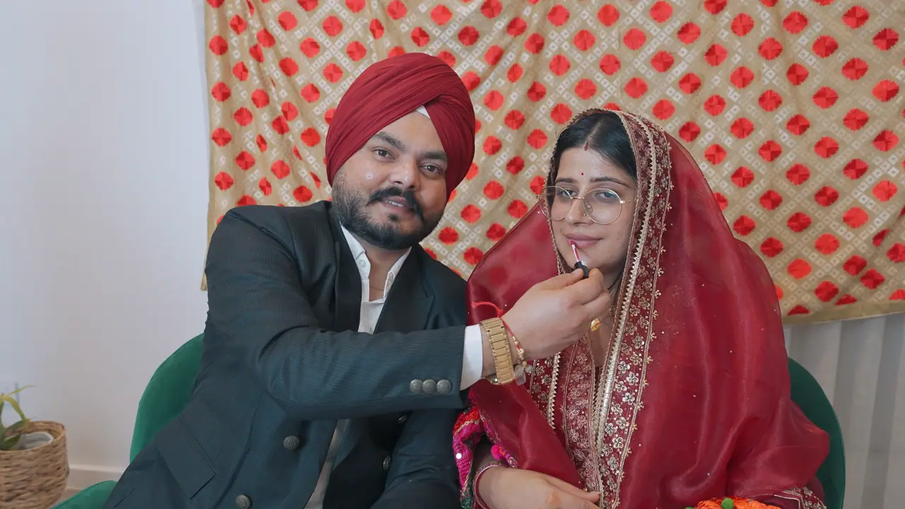Wedding highlight — film still